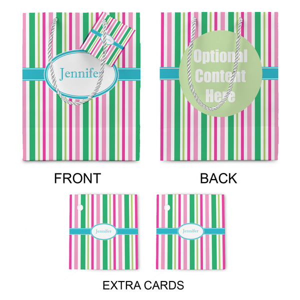 Grosgrain Stripe Medium Gift Bag - Approval