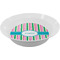 Grosgrain Stripe Melamine Bowl (Personalized)