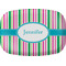 Grosgrain Stripe Melamine Platter (Personalized)