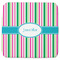 Grosgrain Stripe Memory Foam Bath Mat - 48"x48" (Personalized)