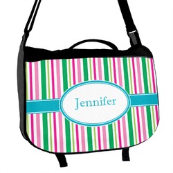 Grosgrain Stripe Messenger Bag (Personalized)
