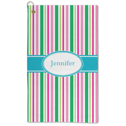 Grosgrain Stripe Microfiber Golf Towel (Personalized)