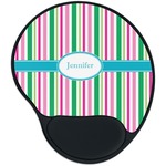 Grosgrain Stripe Mouse Pad with Wrist Support