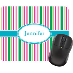 Grosgrain Stripe Rectangular Mouse Pad (Personalized)