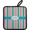 Grosgrain Stripe Pot Holder w/ Name or Text