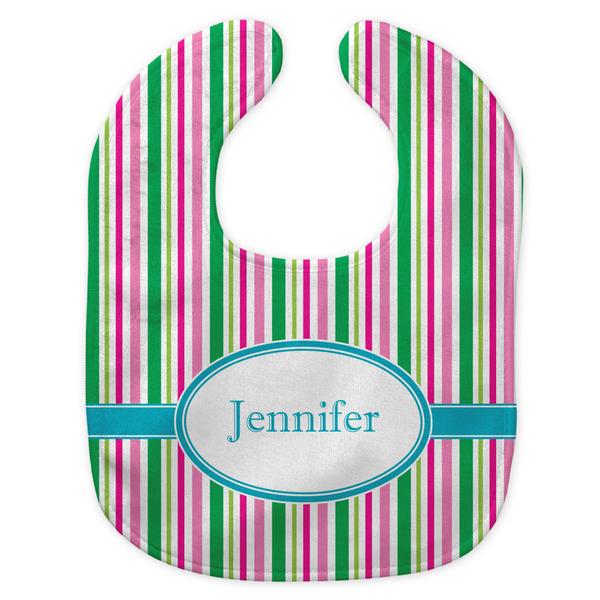 Grosgrain Stripe New Bib Flat Approval