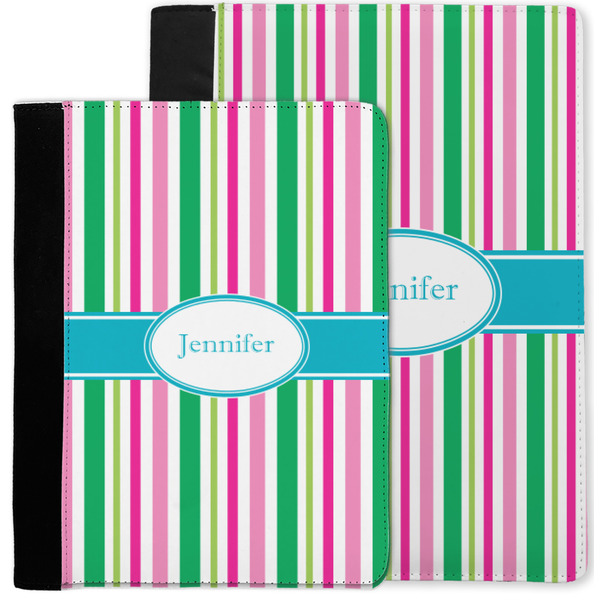 Grosgrain Stripe Notebook Padfolio - MAIN