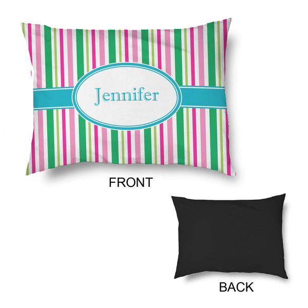 Grosgrain Stripe Outdoor Dog Beds - Medium - APPROVAL