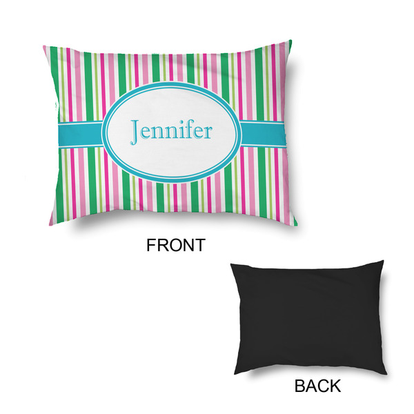 Grosgrain Stripe Outdoor Dog Beds - Small - APPROVAL