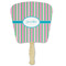 Grosgrain Stripe Paper Fan (Personalized)