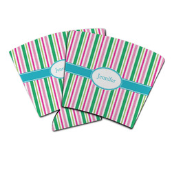 Grosgrain Stripe Party Cup Sleeve (Personalized)