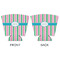 Grosgrain Stripe Party Cup Sleeves - with bottom - APPROVAL