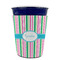 Grosgrain Stripe Party Cup Sleeves - without bottom - FRONT (on cup)