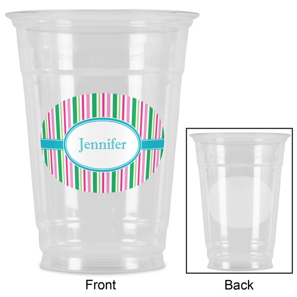 Grosgrain Stripe Party Cups - 16oz - Approval