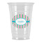Grosgrain Stripe Party Cups - 16oz (Personalized)