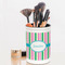 Grosgrain Stripe Pencil Holder - LIFESTYLE makeup