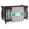 Grosgrain Stripe Personalized Baby Blanket
