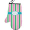 Grosgrain Stripe Left Oven Mitt (Personalized)