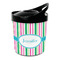 Grosgrain Stripe Personalized Plastic Ice Bucket