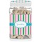 Grosgrain Stripe Dog Treat Jar (Personalized)