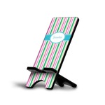 Grosgrain Stripe Cell Phone Stand (Small) (Personalized)