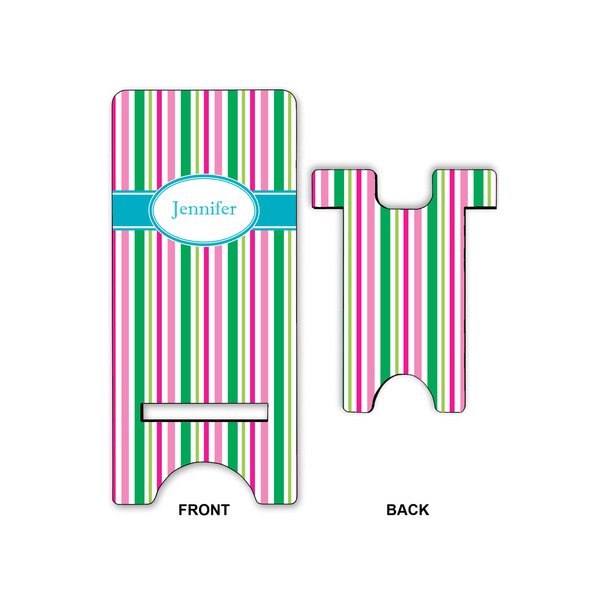 Grosgrain Stripe Phone Stand - Front & Back