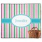 Grosgrain Stripe Outdoor Picnic Blanket (Personalized)