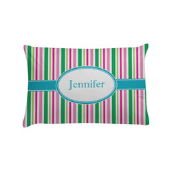 Grosgrain Stripe Pillow Case - Standard w/ Name or Text