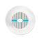 Grosgrain Stripe Plastic Party Appetizer & Dessert Plates - Approval