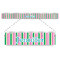 Grosgrain Stripe Plastic Ruler - 12" (Personalized)