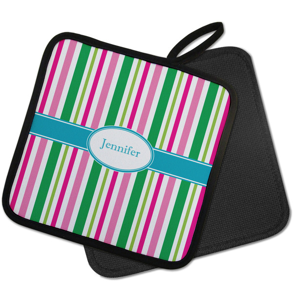 Grosgrain Stripe Pot Holders - PARENT MAIN