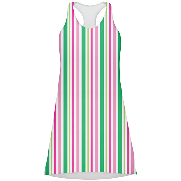 Custom Grosgrain Stripe Racerback Dress - Small