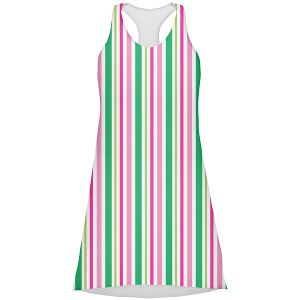 Custom Grosgrain Stripe Racerback Dress - X Large