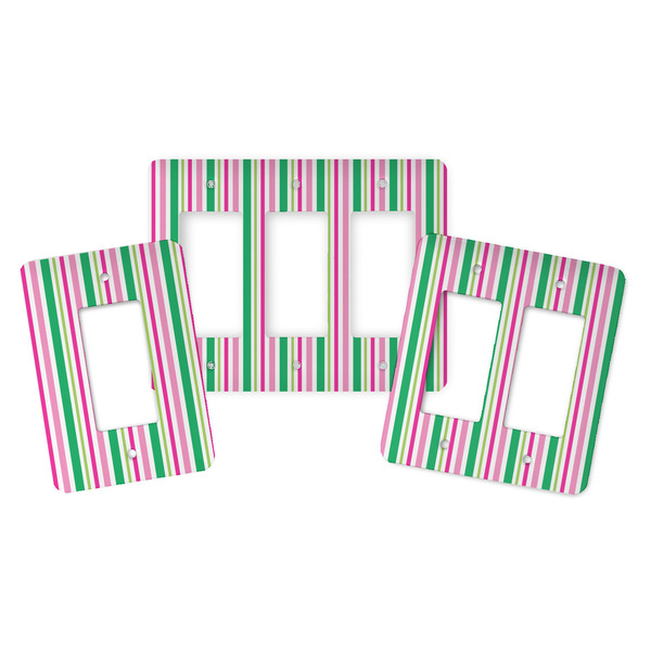 Grosgrain Stripe Rocker Light Switch Covers - Parent - ALL VARIATIONS