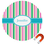 Grosgrain Stripe Car Magnet (Personalized)