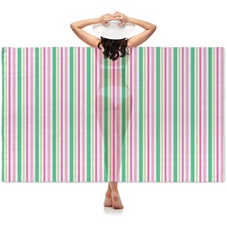 Grosgrain Stripe Sheer Sarong