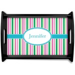 Grosgrain Stripe Wooden Tray (Personalized)