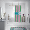 Grosgrain Stripe Shower Curtain - 70"x83"