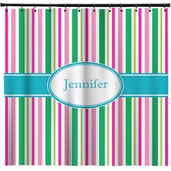 Grosgrain Stripe Shower Curtain - Custom Size (Personalized)