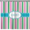 Grosgrain Stripe Shower Curtain - Custom Size (Personalized)