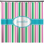 Grosgrain Stripe Shower Curtain (Personalized)