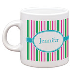 Grosgrain Stripe Espresso Cup (Personalized)