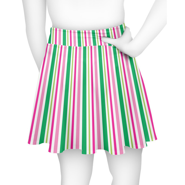 Grosgrain Stripe Skater Skirt - Back