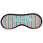 Grosgrain Stripe Sleeping Eye Masks - Large (Personalized)