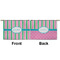 Grosgrain Stripe Small Zipper Pouch Approval (Front and Back)