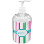 Grosgrain Stripe Acrylic Soap & Lotion Bottle (Personalized)