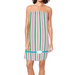 Grosgrain Stripe Spa / Bath Wrap (Personalized)