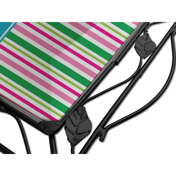 Grosgrain Stripe Square Trivet - Detail