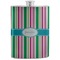 Grosgrain Stripe Stainless Steel Flask (Personalized)