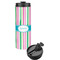 Grosgrain Stripe Stainless Steel Skinny Tumbler (Personalized)